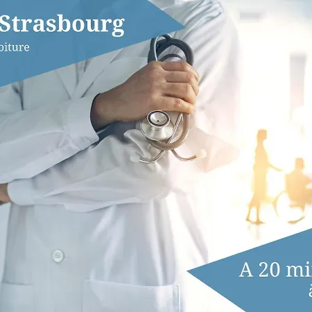 Le Zenith - Parking Prive & Wifi - 5 Min Zenith De Daire Strazburg