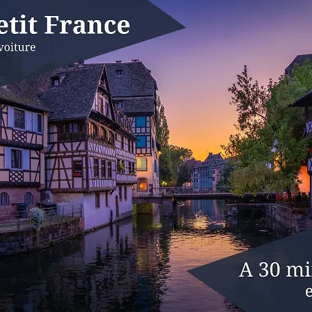 Apartment Le Zenith - Parking Prive & Wifi - 5 Min Zenith De Strasbourg