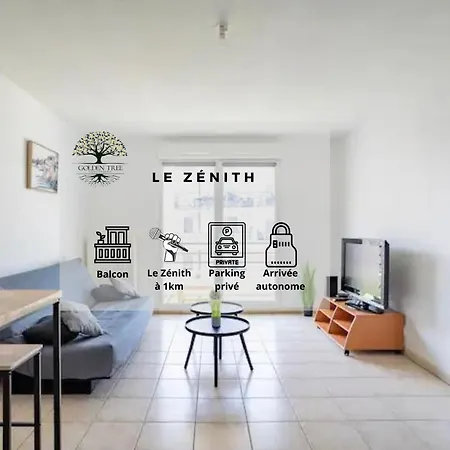 Le Zenith - Parking Prive & Wifi - 5 Min Zenith De * Strasbourg